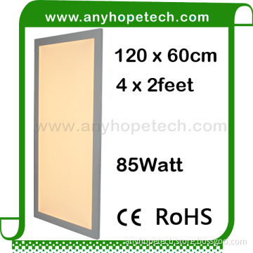 Indoor warm white 60 120cm high brightness 2x4 led panel light